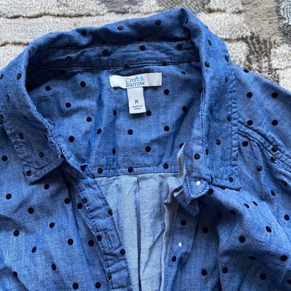 Polka Dot button down - Picture 2 of 2